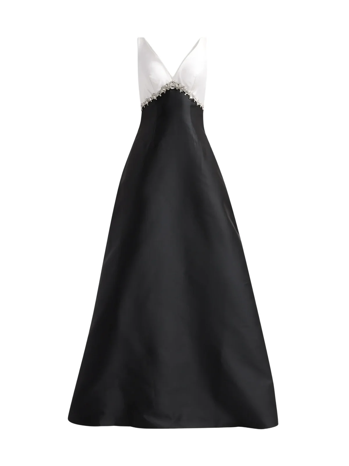 PAMELLA ROLAND Women's Embellished Mikado A-Line Gown