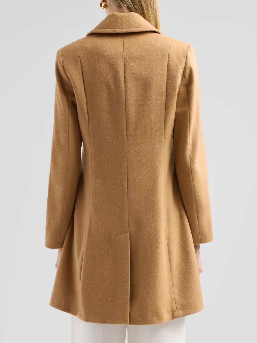Sofia Cashmere Women's Cashmere Double-Breasted Peacoat | Thumbnail 3 Sofia Cashmere Women's Cashmere Double-Breasted Peacoat | Thumbnail 3