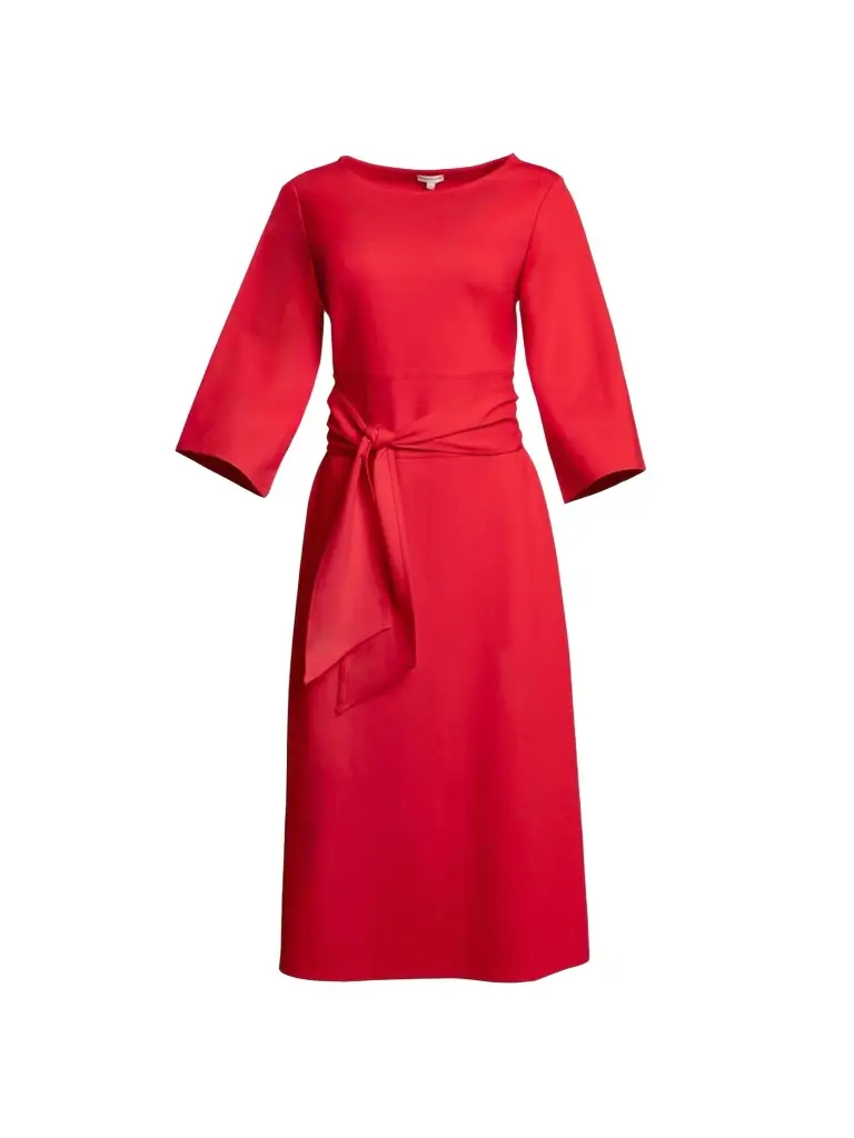 Women's Whitney Tie-Front Midi Dress Women's Whitney Tie-Front Midi Dress