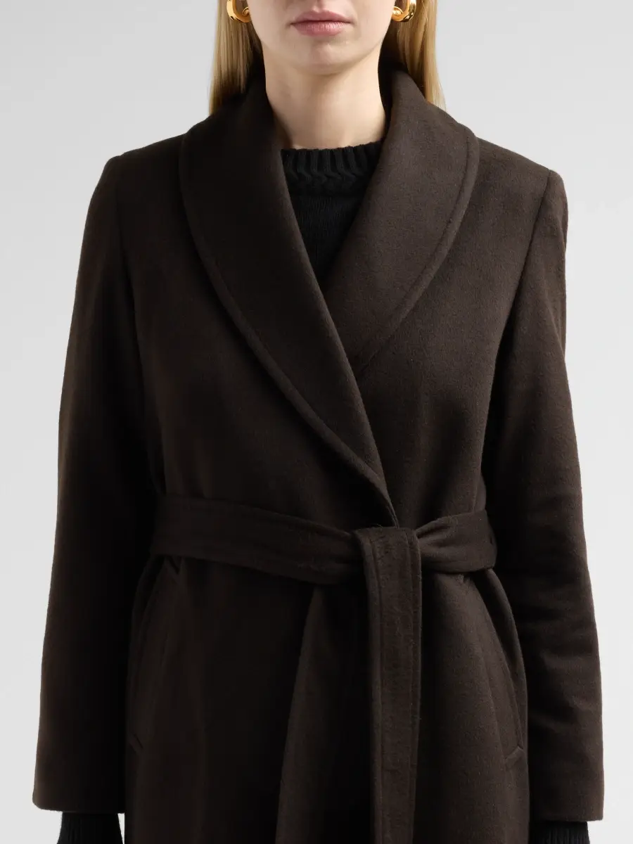 Sofia Cashmere Women's Cashmere Shawl-Collar Coat | Thumbnail 5 Sofia Cashmere Women's Cashmere Shawl-Collar Coat | Thumbnail 5