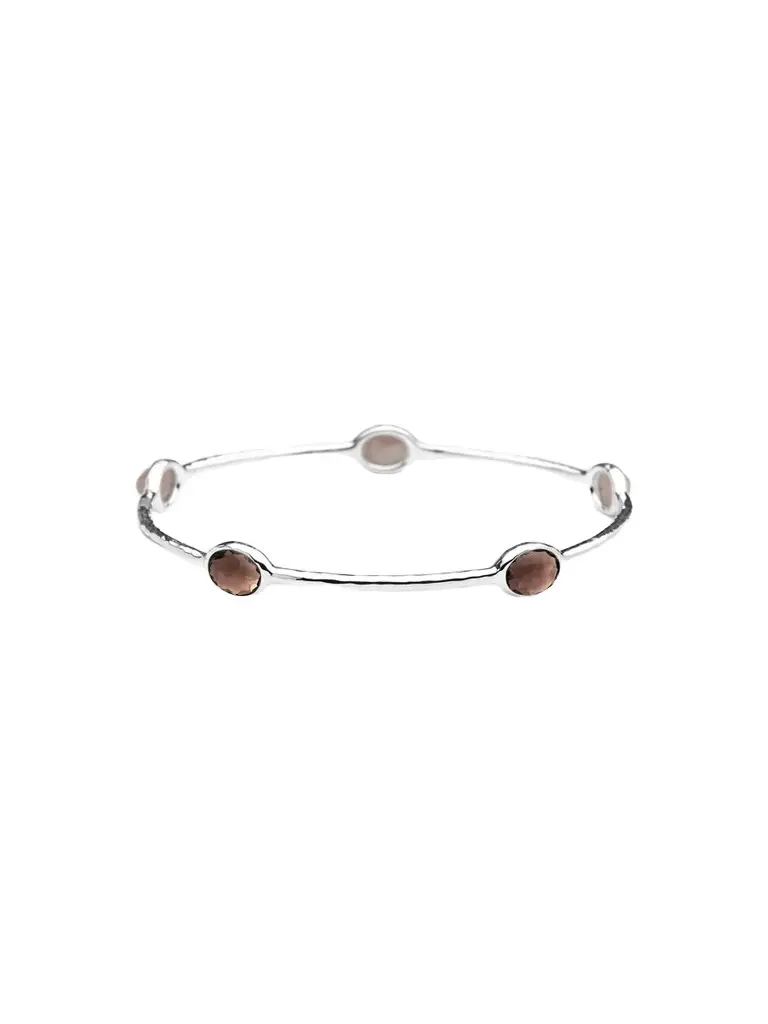 Ippolita Women's Rock Candy Sterling Silver & Smoky Quartz Bangle