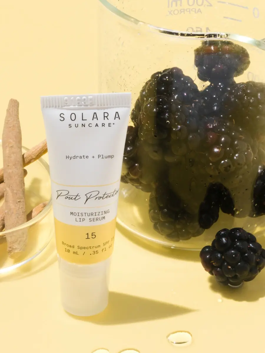 Solara Suncare Women's Luxe Pout Protector SPF 15 Lip Serum | Thumbnail 2 Solara Suncare Women's Luxe Pout Protector SPF 15 Lip Serum | Thumbnail 2