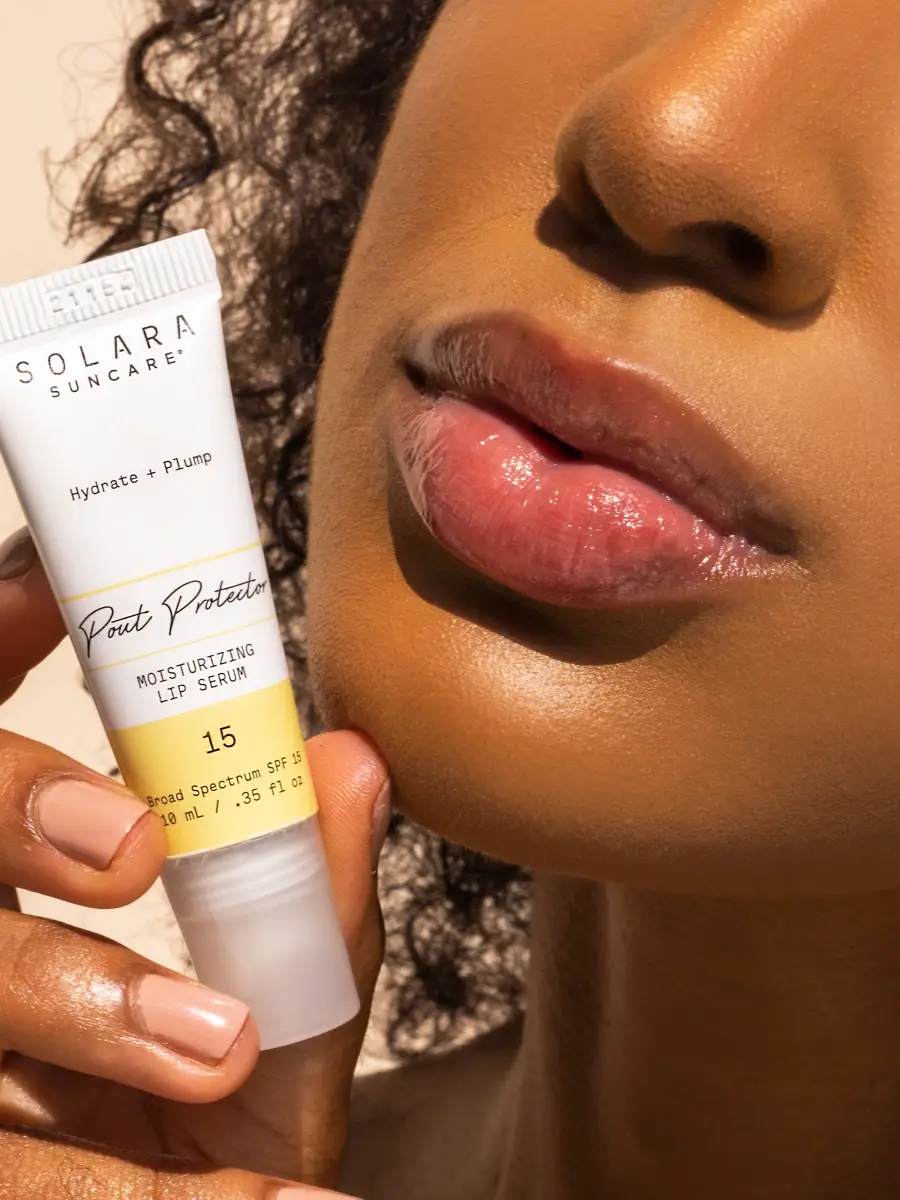 Solara Suncare Women's Luxe Pout Protector SPF 15 Lip Serum | Thumbnail 3 Solara Suncare Women's Luxe Pout Protector SPF 15 Lip Serum | Thumbnail 3