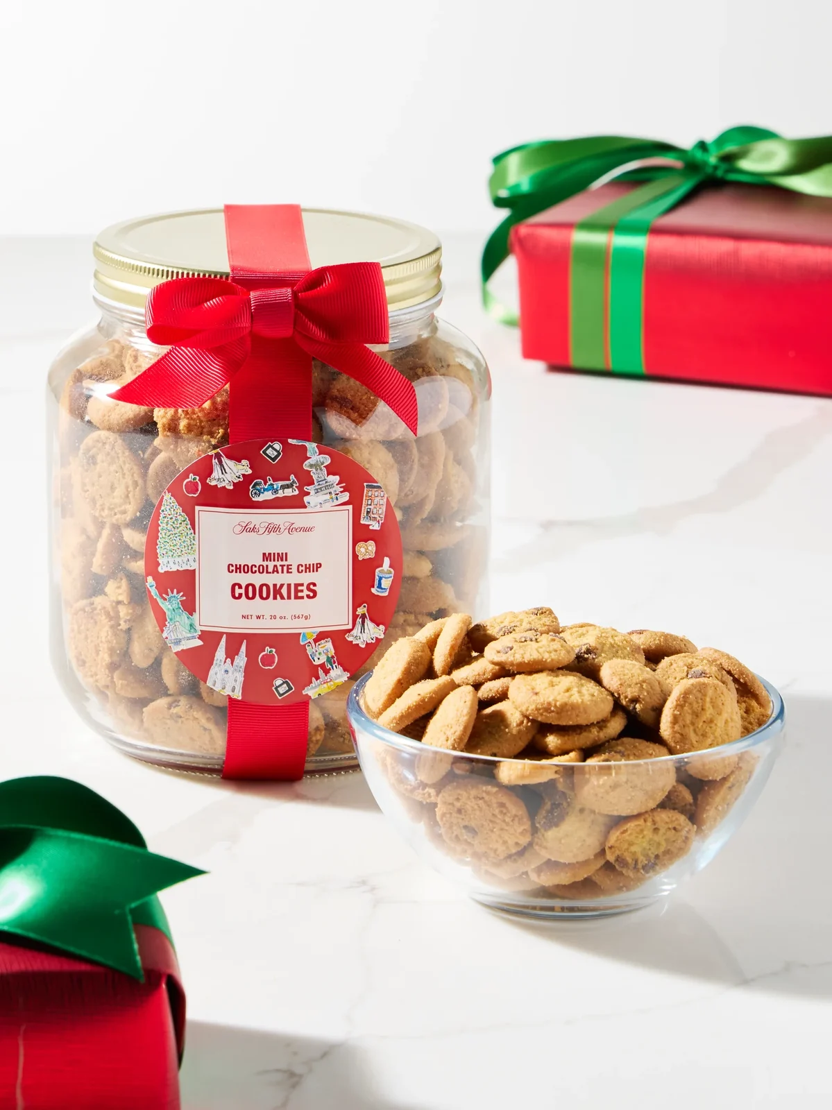 Oh Sugar Mini Chocolate Chip Cookies Half Gallon
