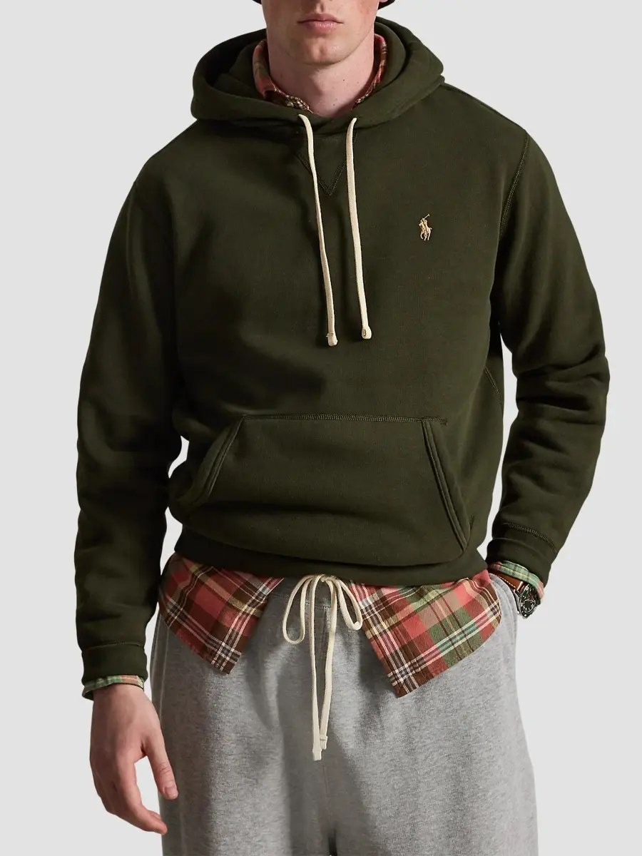 Polo Ralph Lauren Men's RL Fleece Hoodie | Thumbnail 4 Polo Ralph Lauren Men's RL Fleece Hoodie | Thumbnail 4