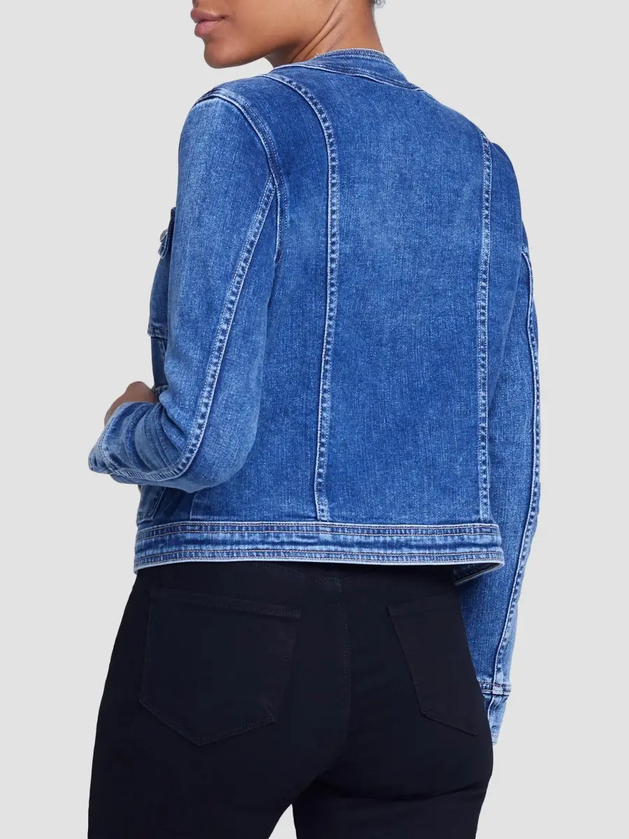 L'Agence Women's Yari Collarless Jacket | Thumbnail 5