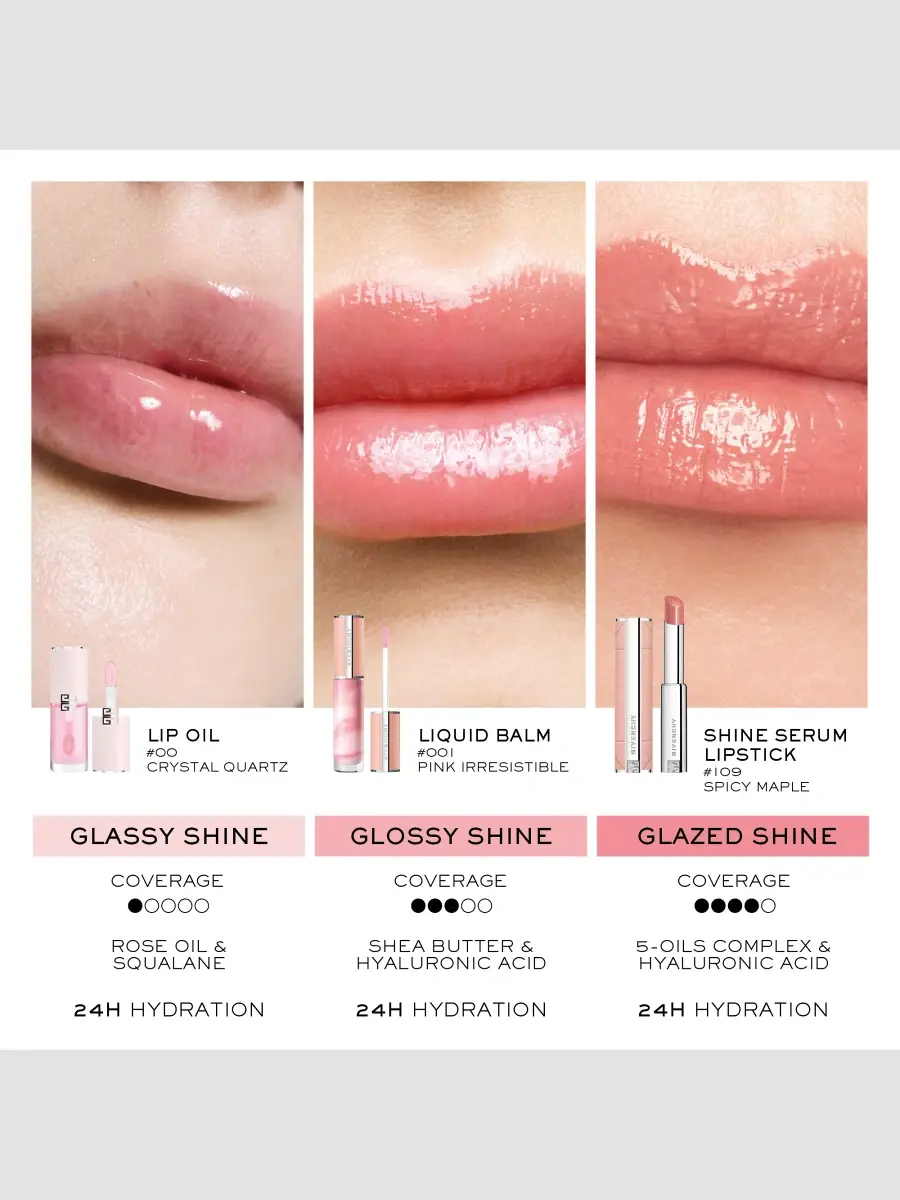 Givenchy Rose Perfecto Serum Lip Oil | Thumbnail 9 Givenchy Rose Perfecto Serum Lip Oil | Thumbnail 9