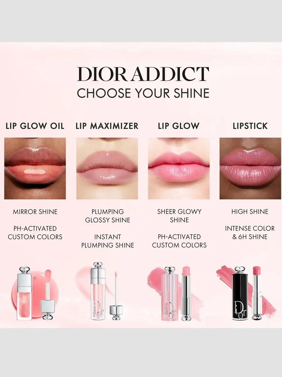 Dior Women's Addict Refillable Shine Lipstick | Thumbnail 6 Dior Women's Addict Refillable Shine Lipstick | Thumbnail 6