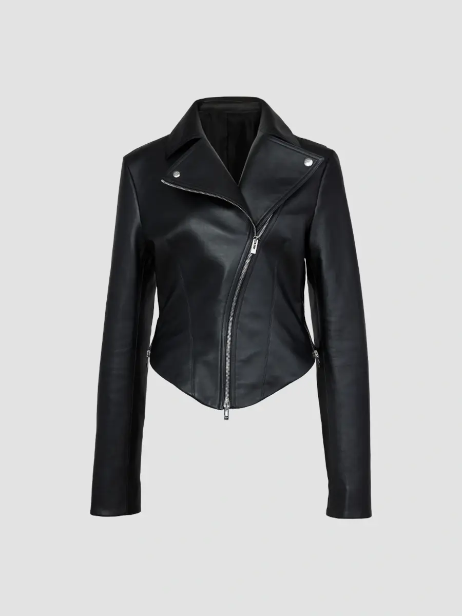 Alaïa Women's Soft Leather Biker Jacket | Thumbnail 2 Alaïa Women's Soft Leather Biker Jacket | Thumbnail 2