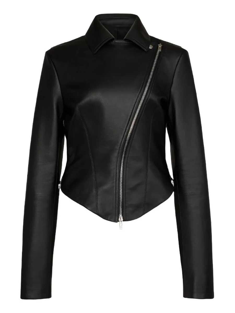 Alaïa Women's Soft Leather Biker Jacket