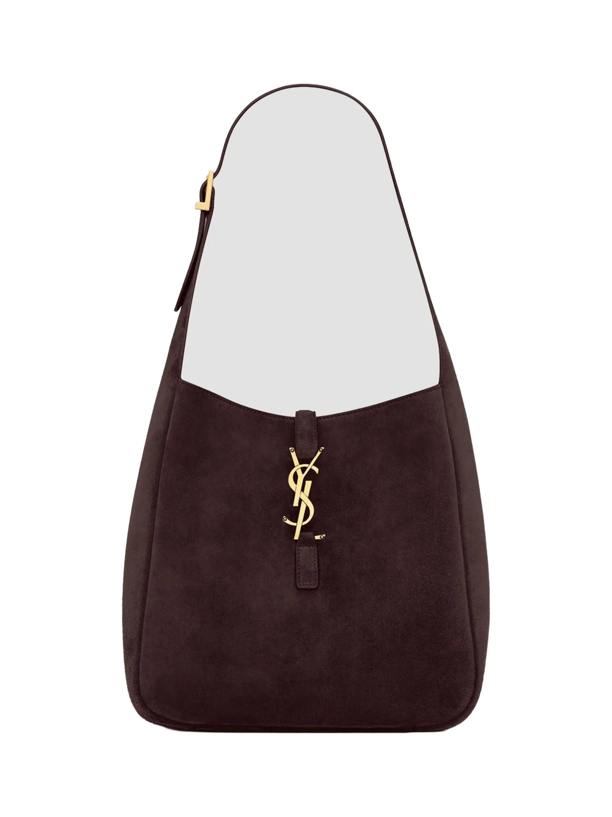Saint Laurent Women's Le 5 à 7 Supple Small Shoulder Bag in Suede - Arabica