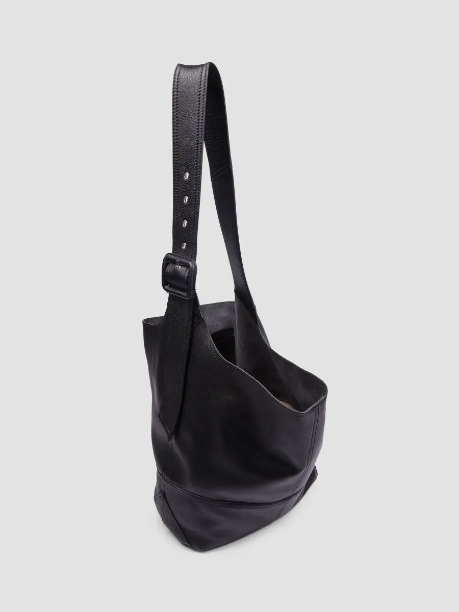 AMI PARIS Men's Etienne Leather Crossbody Bag | Thumbnail 4 AMI PARIS Men's Etienne Leather Crossbody Bag | Thumbnail 4