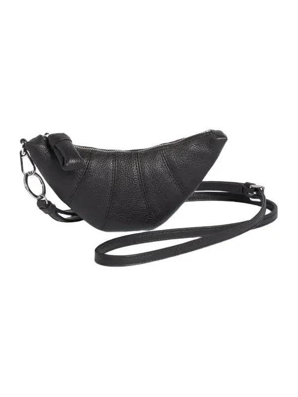 Unisex Croissant Leather Crossbody Unisex Croissant Leather Crossbody