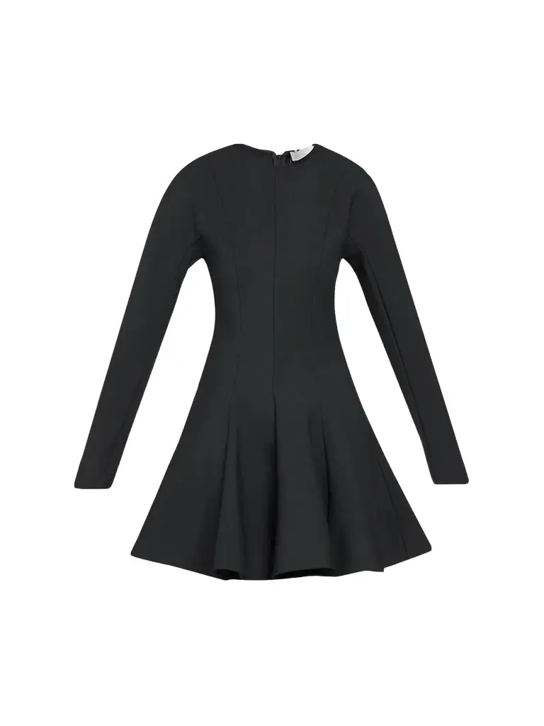 Stella McCartney Women's Fit & Flare Wool-Blend Mini Dress