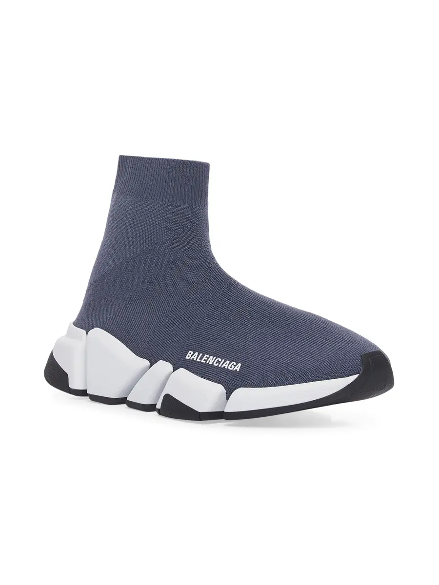 Balenciaga Men's Speed 2.0 Recycled Knit Sneaker | Thumbnail 2 Balenciaga Men's Speed 2.0 Recycled Knit Sneaker | Thumbnail 2