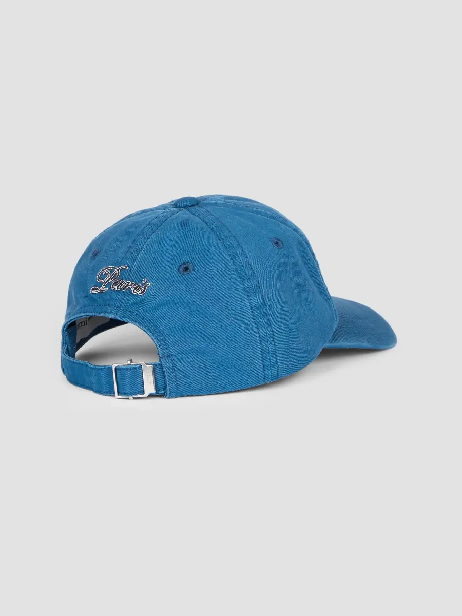 AMI PARIS Men's Embroidered Cotton Cap | Thumbnail 2 AMI PARIS Men's Embroidered Cotton Cap | Thumbnail 2