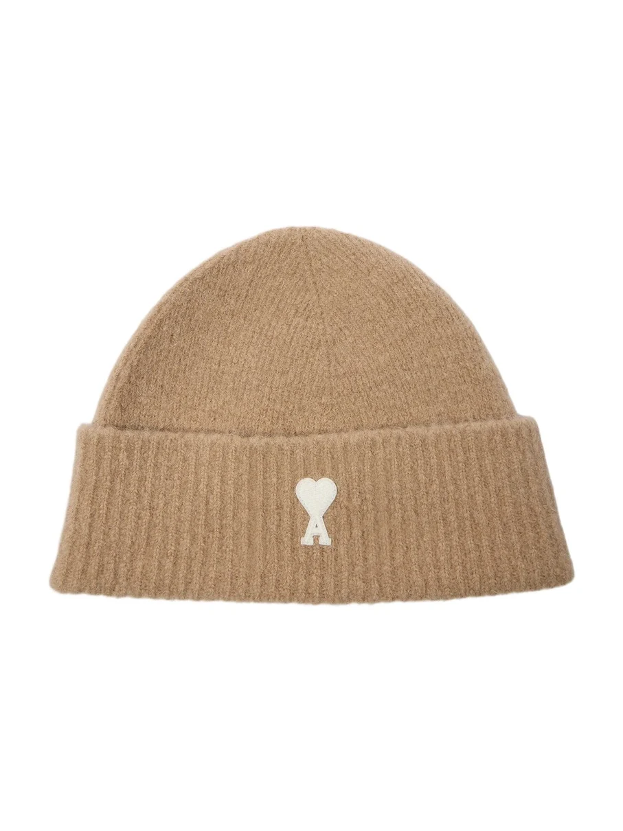 Men's Logo Alpaca-Blend Knit Beanie Hat