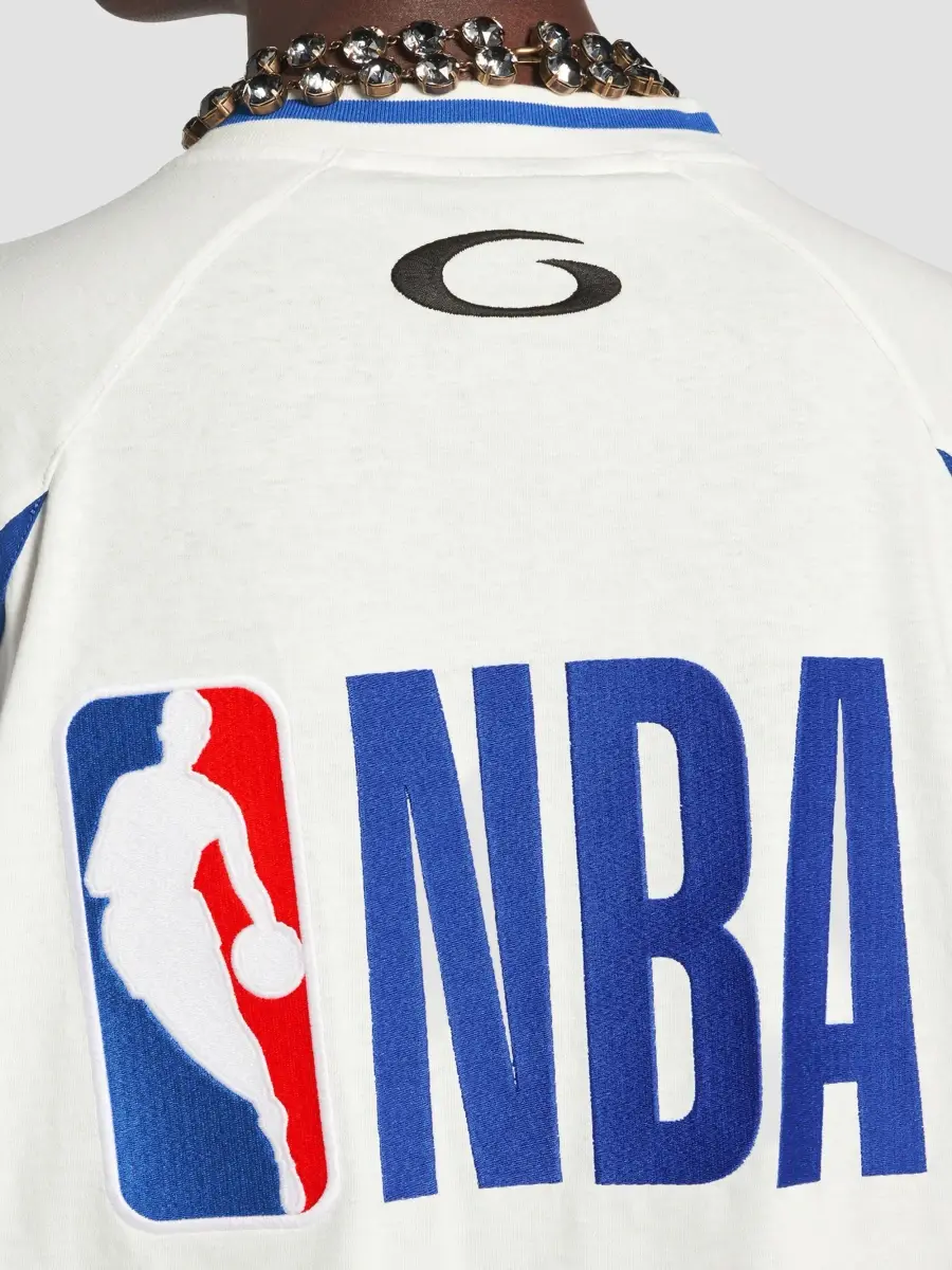 Balenciaga Men's / NBA Collaboration Oversized Long Sleeve T-Shirt | Thumbnail 6 Balenciaga Men's / NBA Collaboration Oversized Long Sleeve T-Shirt | Thumbnail 6
