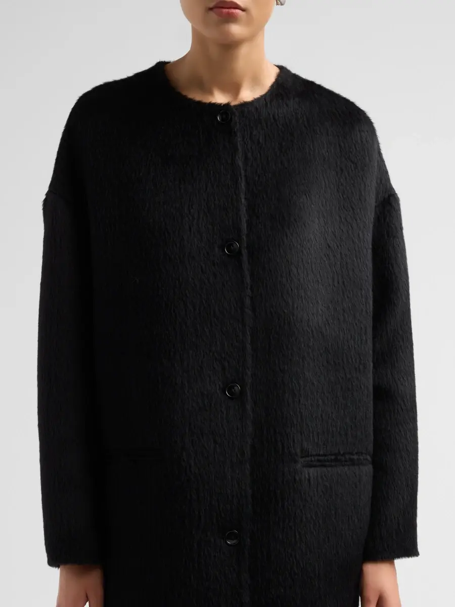 Loulou de Saison Women's Orson Oval-Shaped Coat | Thumbnail 5 Loulou de Saison Women's Orson Oval-Shaped Coat | Thumbnail 5