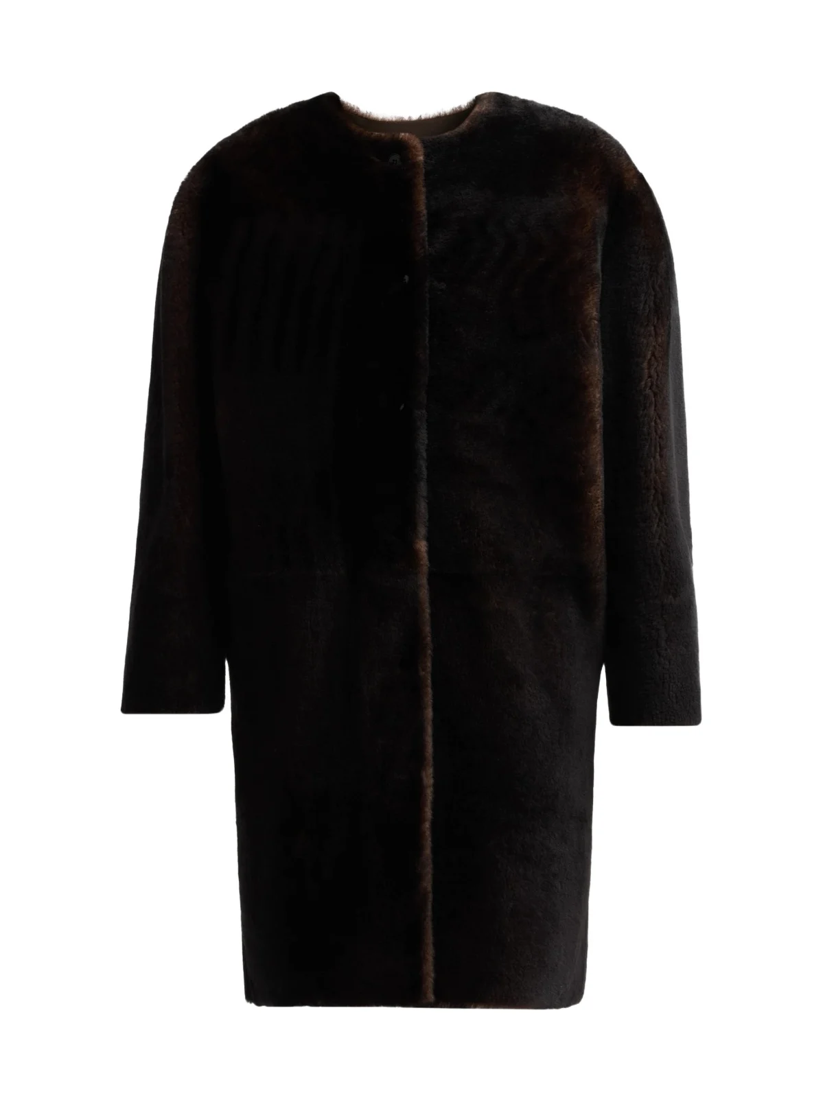 Women's Elba Oval-Shaped Shearling Coat Women's Elba Oval-Shaped Shearling Coat