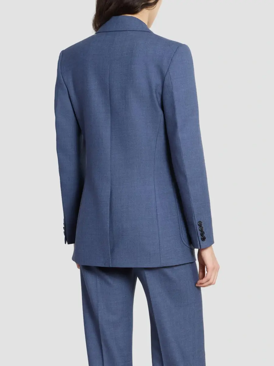 Victoria Beckham Women's Stretch-Wool Patch-Pocket Jacket | Thumbnail 3 Victoria Beckham Women's Stretch-Wool Patch-Pocket Jacket | Thumbnail 3