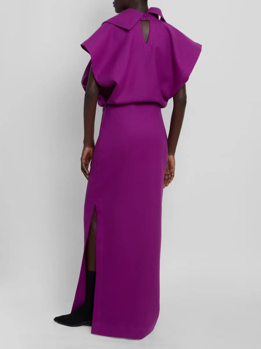 Issey Miyake Women's Calligraph Maxi Dress | Thumbnail 3 Issey Miyake Women's Calligraph Maxi Dress | Thumbnail 3