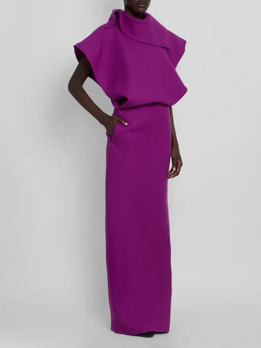 Issey Miyake Women's Calligraph Maxi Dress | Thumbnail 4 Issey Miyake Women's Calligraph Maxi Dress | Thumbnail 4