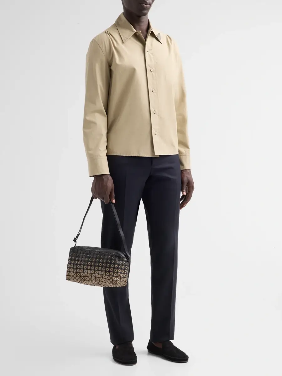 Bao Bao Issey Miyake Men's Gradual Geometric Saddle Bag | Thumbnail 5 Bao Bao Issey Miyake Men's Gradual Geometric Saddle Bag | Thumbnail 5