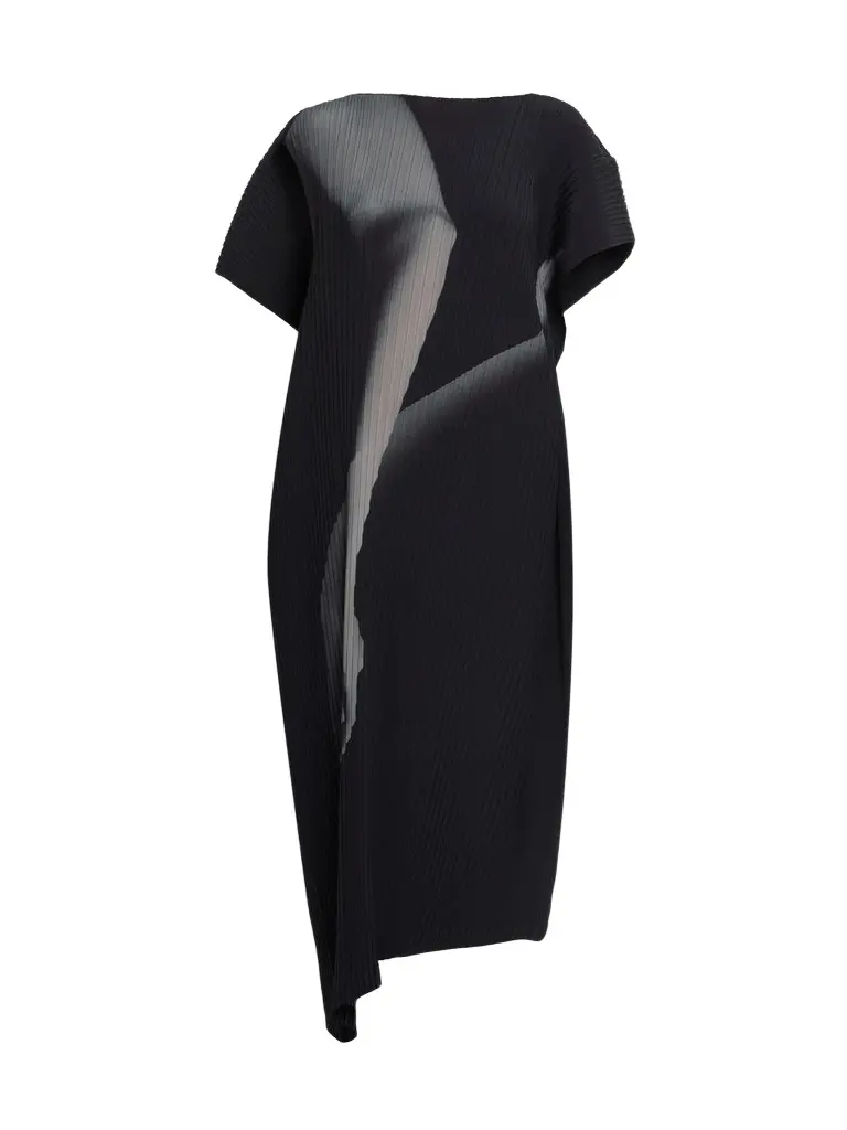 Women's Hands of Lover Pleated Shift Midi Dress