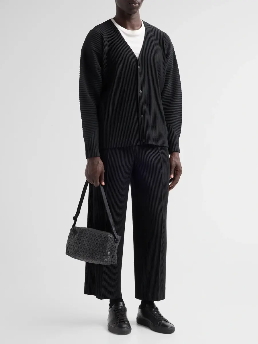 Bao Bao Issey Miyake Men's Saddle Crossbody Bag | Thumbnail 5 Bao Bao Issey Miyake Men's Saddle Crossbody Bag | Thumbnail 5