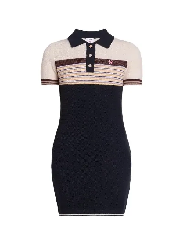 Women's Cafe Stripe Polo Dress