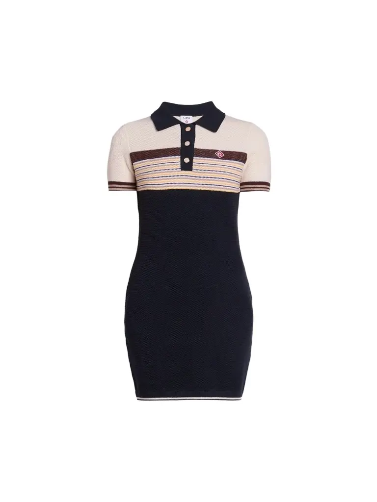 Women's Cafe Stripe Polo Dress Women's Cafe Stripe Polo Dress
