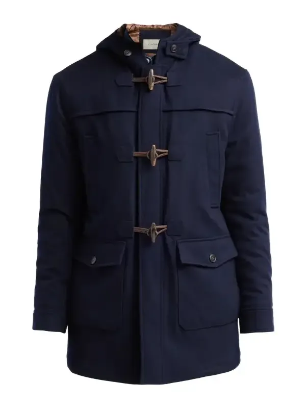 Men's Hooded Wool-Cashmere Duffle Coat Men's Hooded Wool-Cashmere Duffle Coat