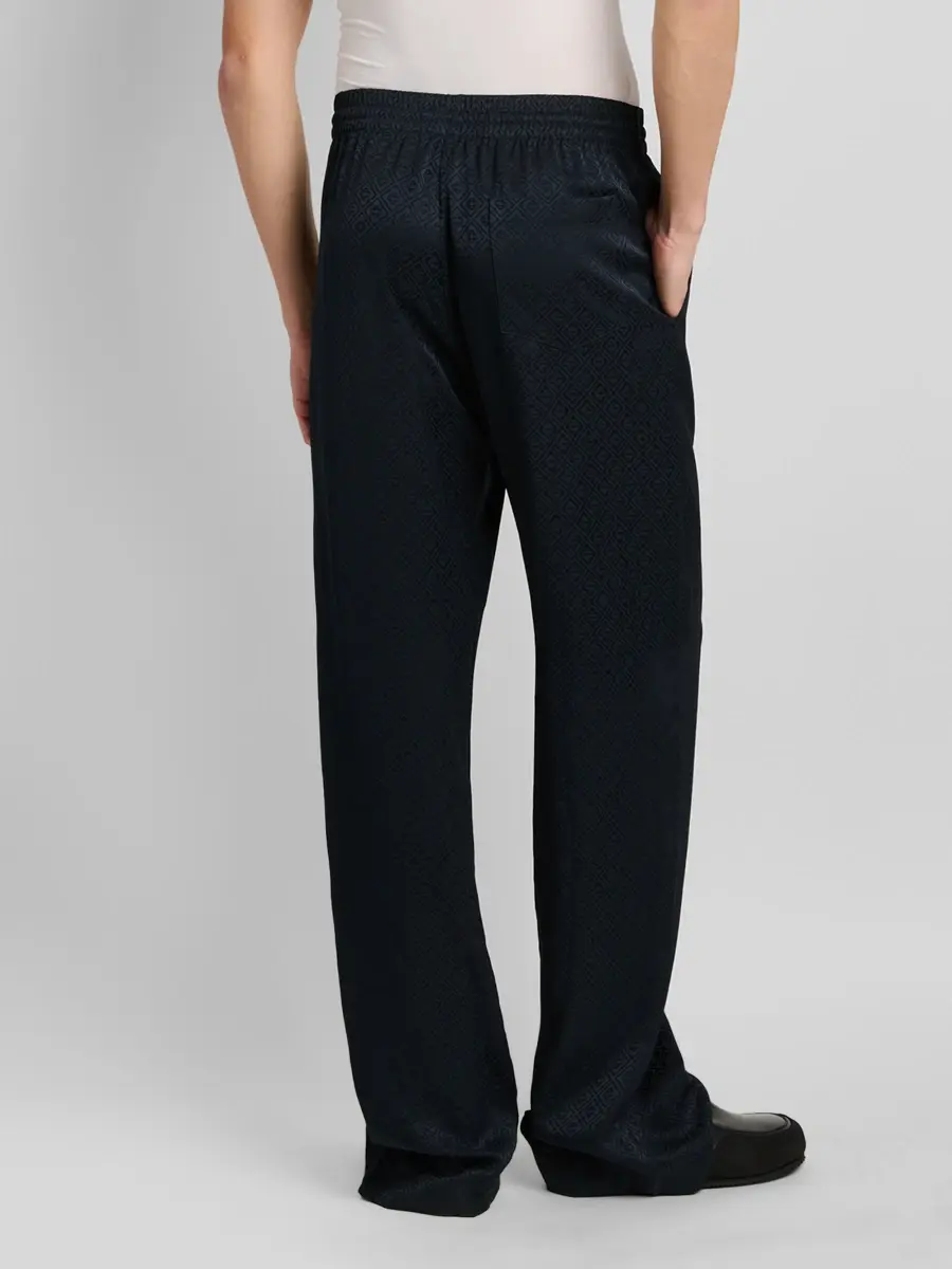 Casablanca Men's Monogram Satin Trousers | Thumbnail 3 Casablanca Men's Monogram Satin Trousers | Thumbnail 3