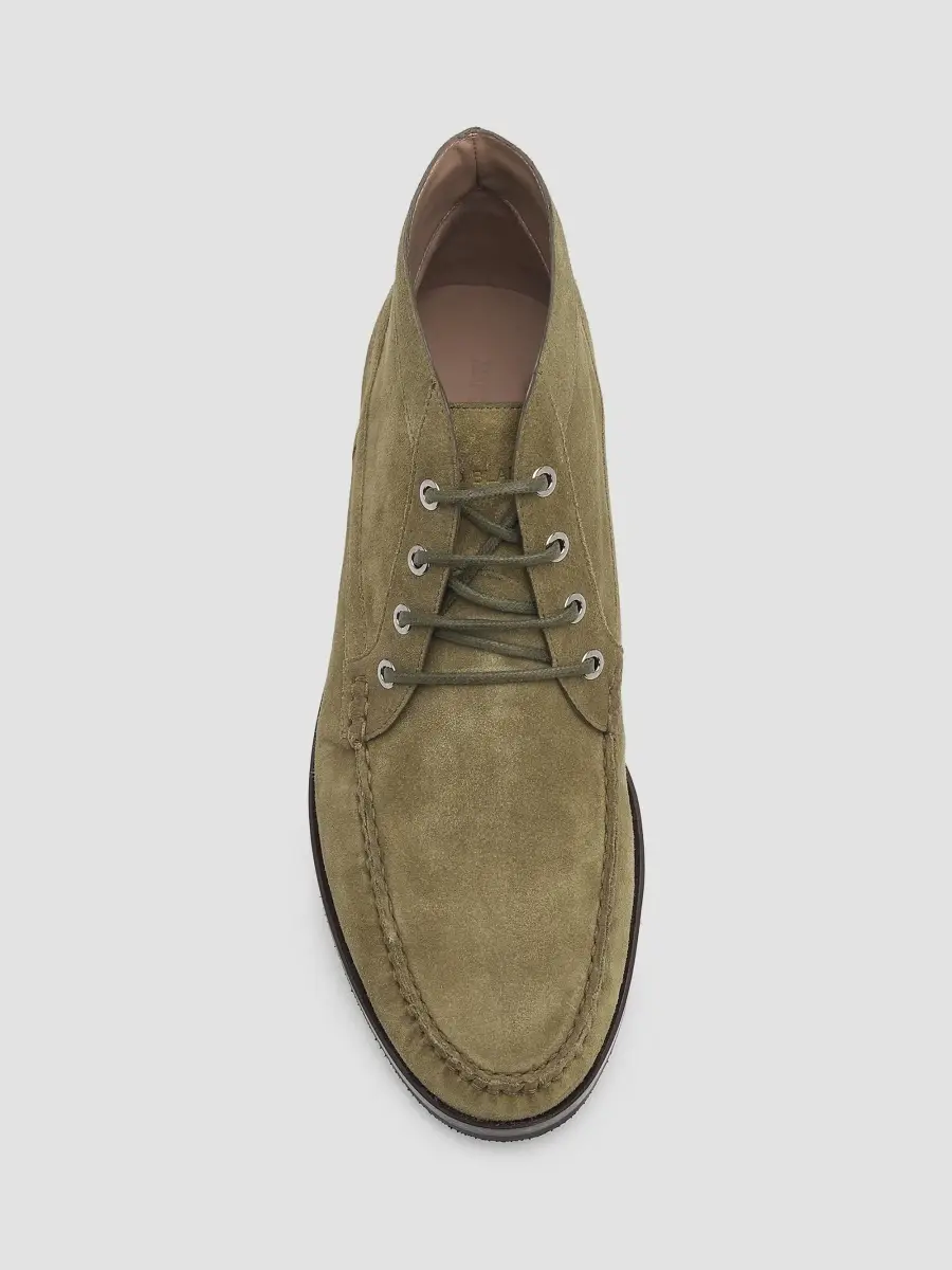 Manolo Blahnik Men's Rhinebeck Suede Ankle Boots | Thumbnail 5 Manolo Blahnik Men's Rhinebeck Suede Ankle Boots | Thumbnail 5