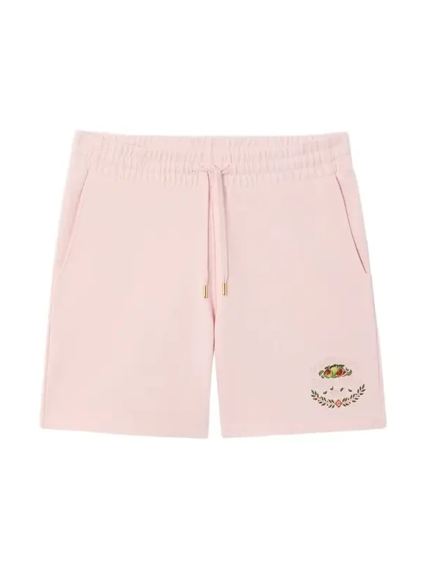 Casablanca Men's x Ladurée Cotton Drawstring Shorts