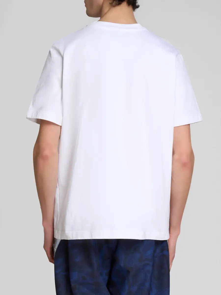 Casablanca Men's Tennis Club Cotton Crewneck T-Shirt | Thumbnail 3 Casablanca Men's Tennis Club Cotton Crewneck T-Shirt | Thumbnail 3