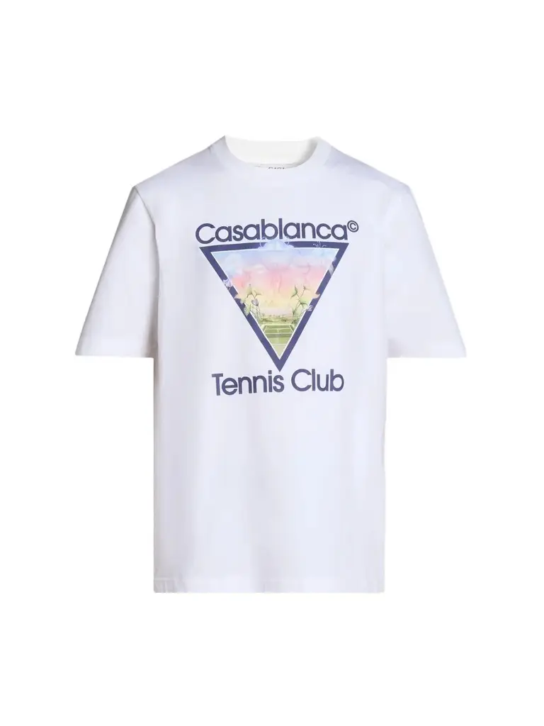 Men's Tennis Club Cotton Crewneck T-Shirt Men's Tennis Club Cotton Crewneck T-Shirt