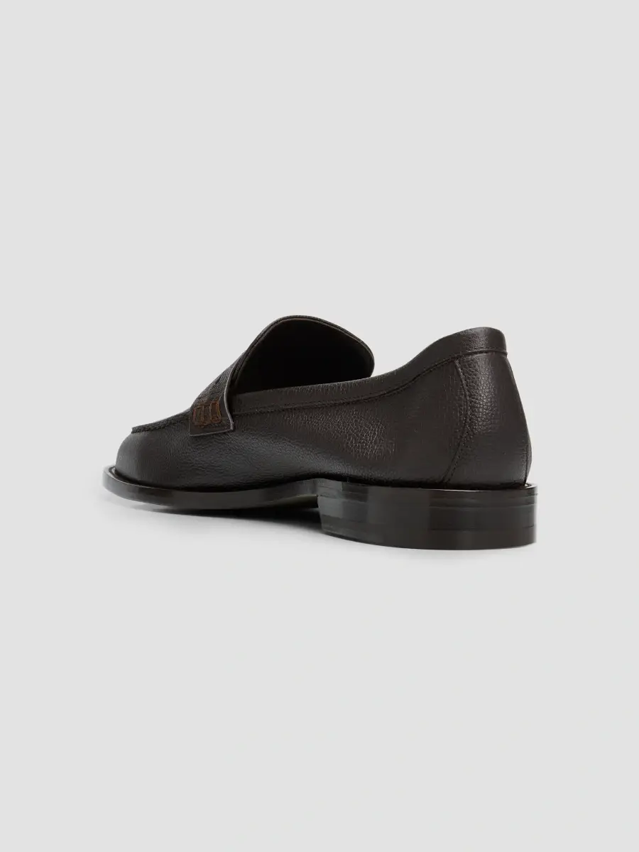Manolo Blahnik Men's Perry Leather Penny Loafers | Thumbnail 4 Manolo Blahnik Men's Perry Leather Penny Loafers | Thumbnail 4