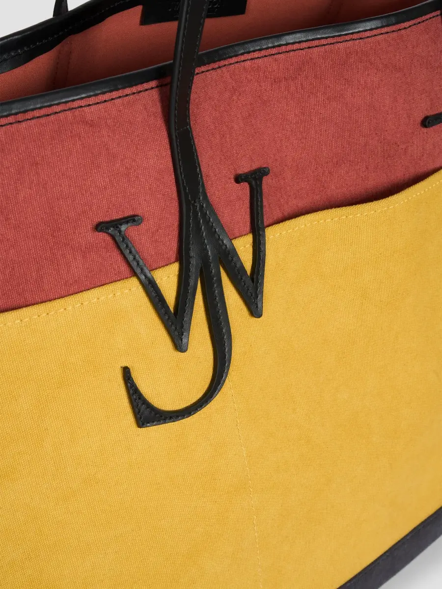 JW Anderson Men's XL Anchor Canvas & Leather Tote Bag | Thumbnail 5 JW Anderson Men's XL Anchor Canvas & Leather Tote Bag | Thumbnail 5