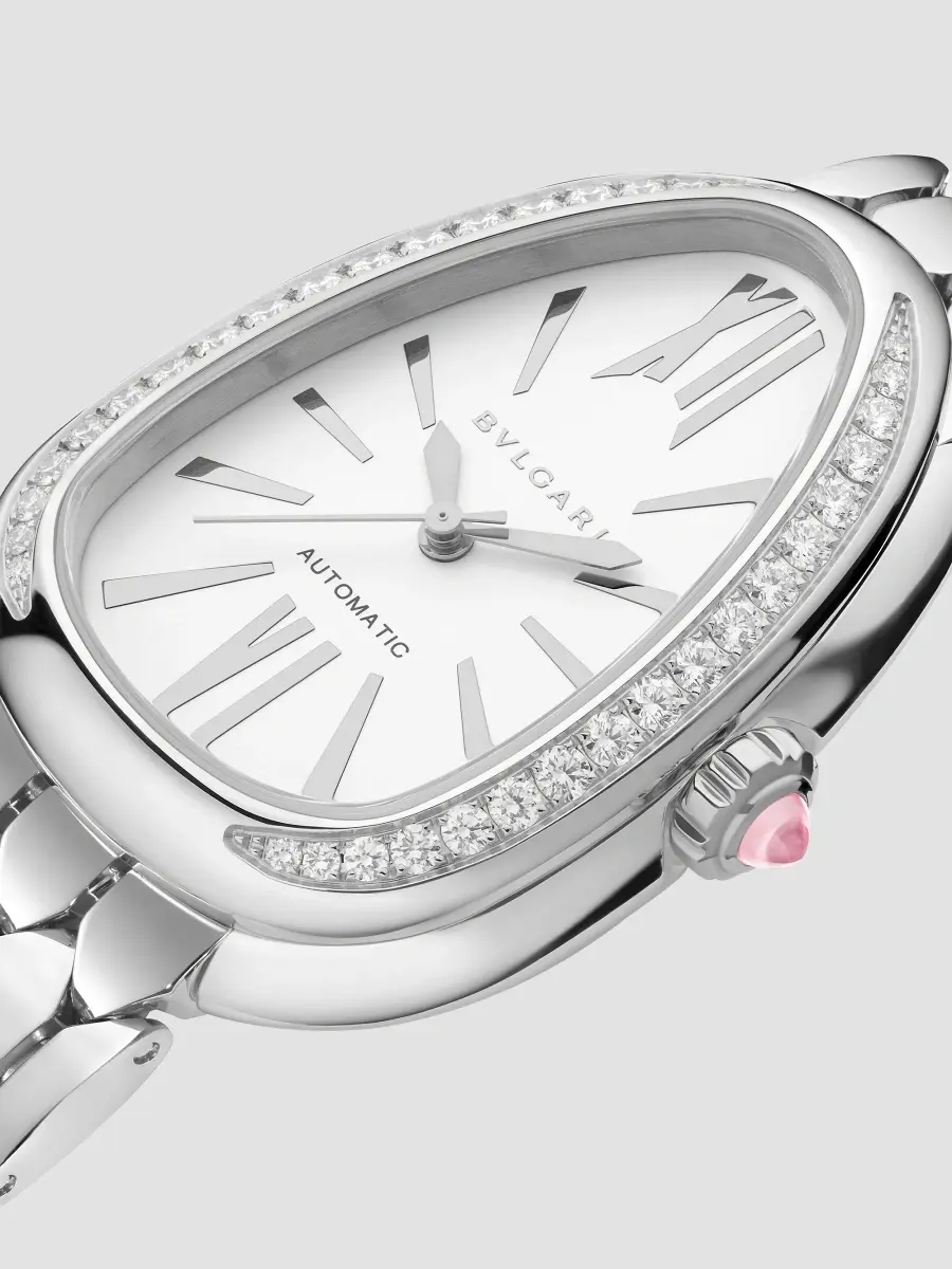 BVLGARI Women's Serpenti Seduttori Stainless Steel & 0.62 TCW Diamond Bracelet Watch/34MM | Thumbnail 4 BVLGARI Women's Serpenti Seduttori Stainless Steel & 0.62 TCW Diamond Bracelet Watch/34MM | Thumbnail 4