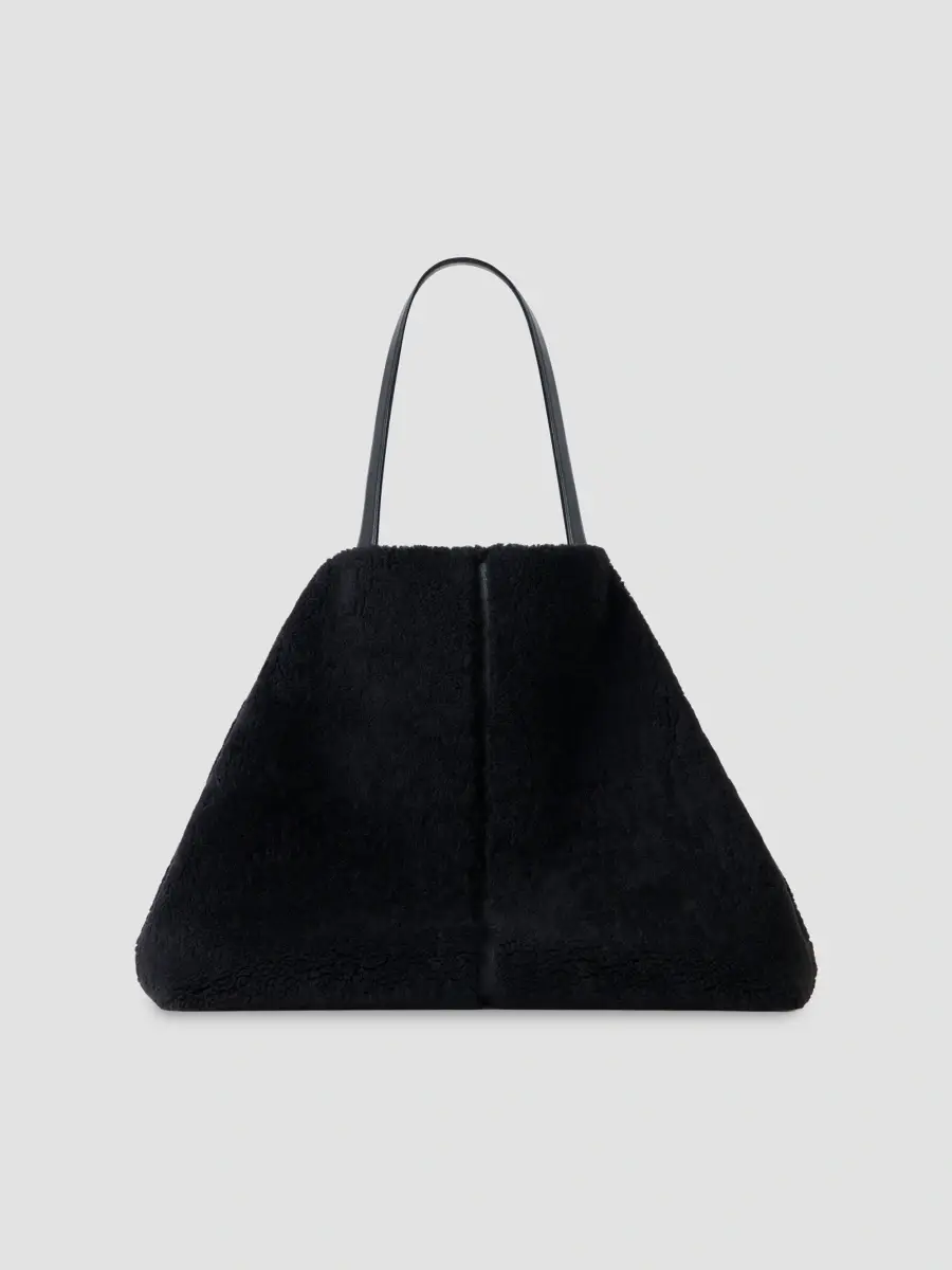 Akris Women's Ai Reversible Leather & Shearling Tote Bag | Thumbnail 5
