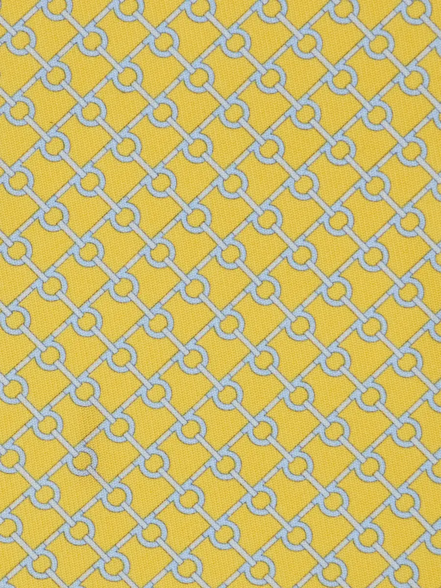 Ferragamo Men's Gancini Silk Tie | Thumbnail 3