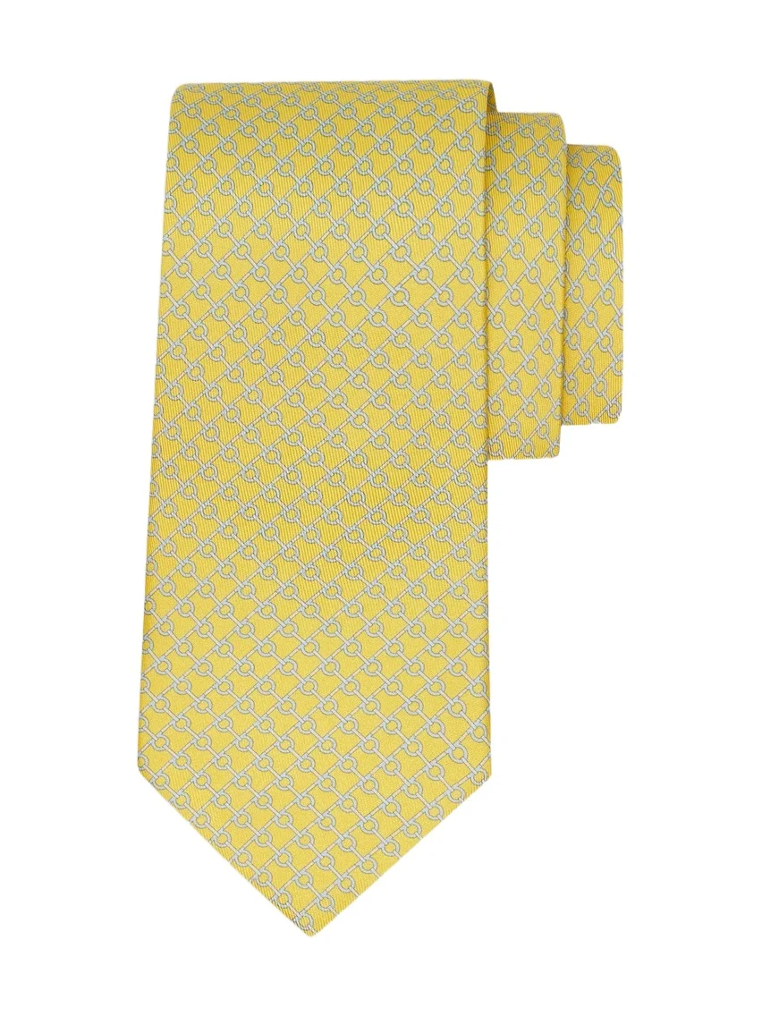 Ferragamo Men's Gancini Silk Tie