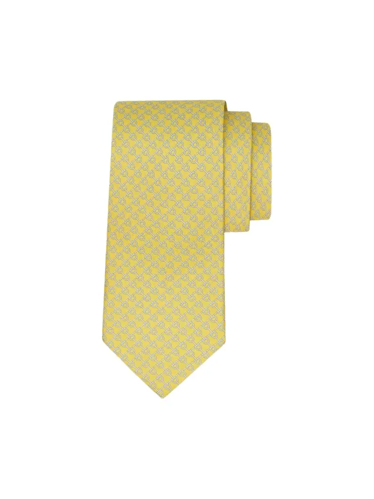 Ferragamo Men's Gancini Silk Tie