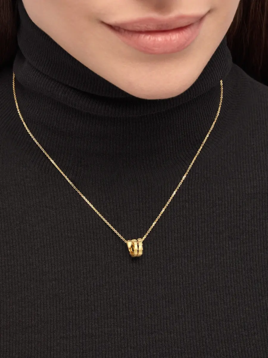 BVLGARI Women's Serpenti Viper 18K Yellow Gold Pendant Necklace | Thumbnail 2 BVLGARI Women's Serpenti Viper 18K Yellow Gold Pendant Necklace | Thumbnail 2