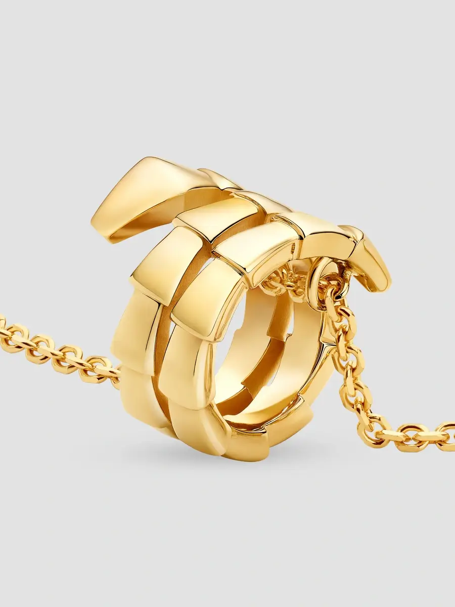 BVLGARI Women's Serpenti Viper 18K Yellow Gold Pendant Necklace | Thumbnail 5 BVLGARI Women's Serpenti Viper 18K Yellow Gold Pendant Necklace | Thumbnail 5