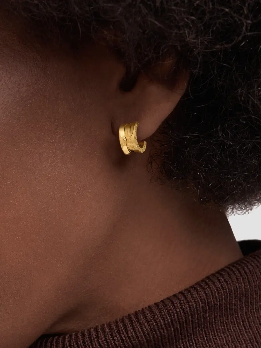 BVLGARI Women's B. zero1 18K Yellow Gold Single Earring | Thumbnail 3 BVLGARI Women's B. zero1 18K Yellow Gold Single Earring | Thumbnail 3