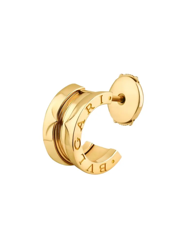 Women's B. zero1 18K Yellow Gold Single Earring