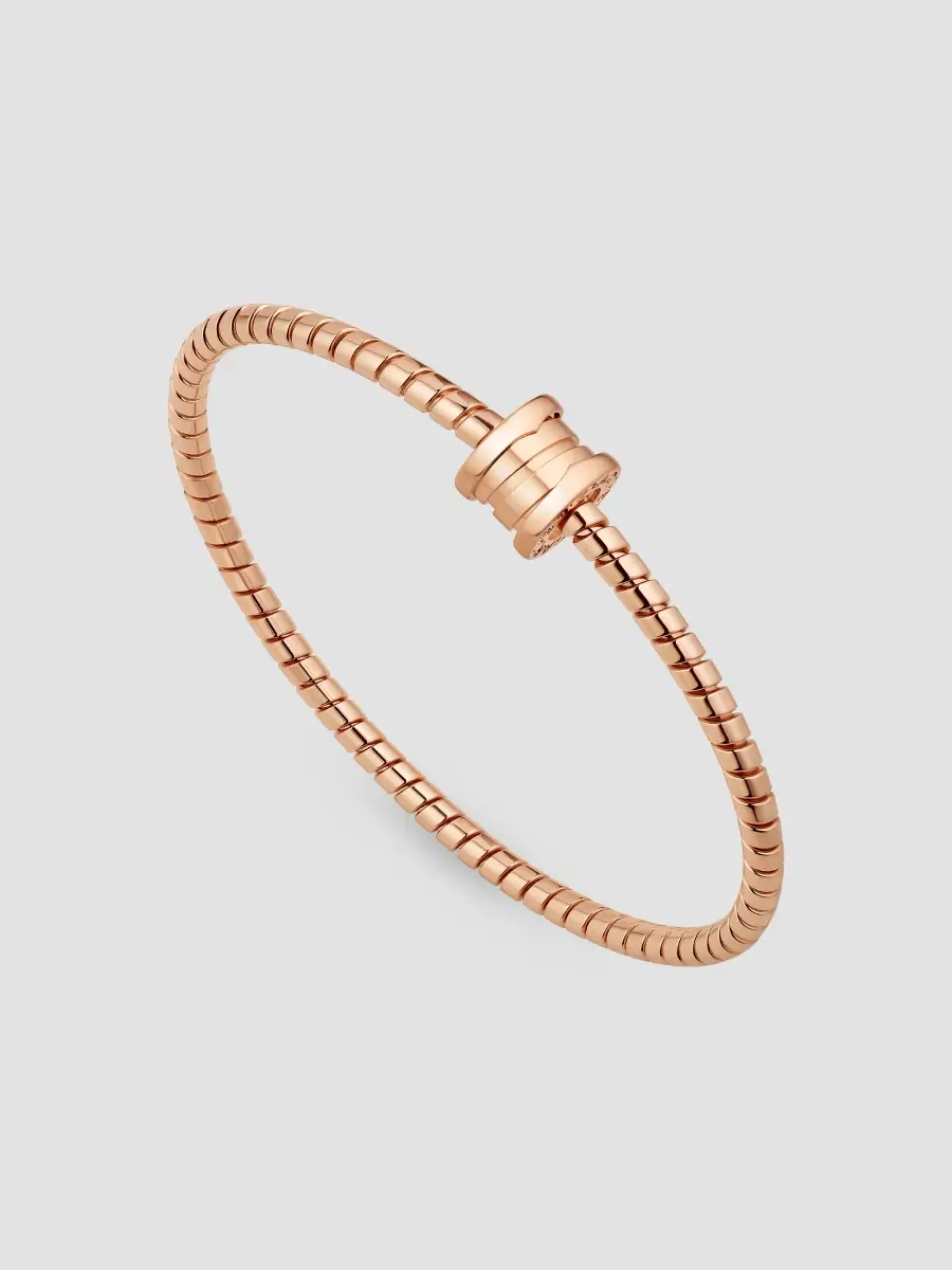 BVLGARI Women's B. zero1 18K Rose Gold Bracelet | Thumbnail 5 BVLGARI Women's B. zero1 18K Rose Gold Bracelet | Thumbnail 5